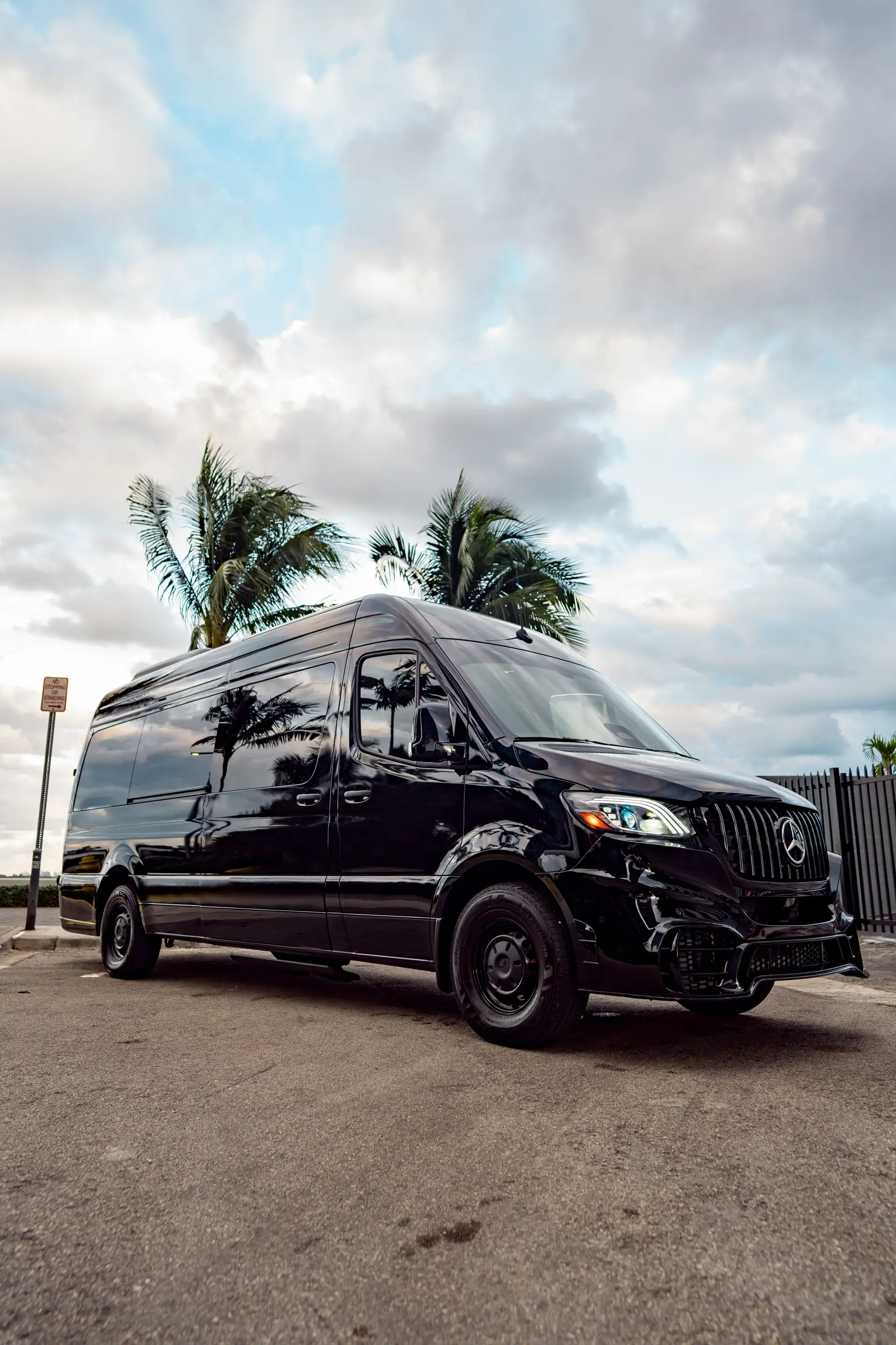 Sprinter van exterior